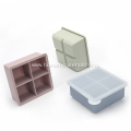 Silicone Ice Tray Square Mold 4-holes